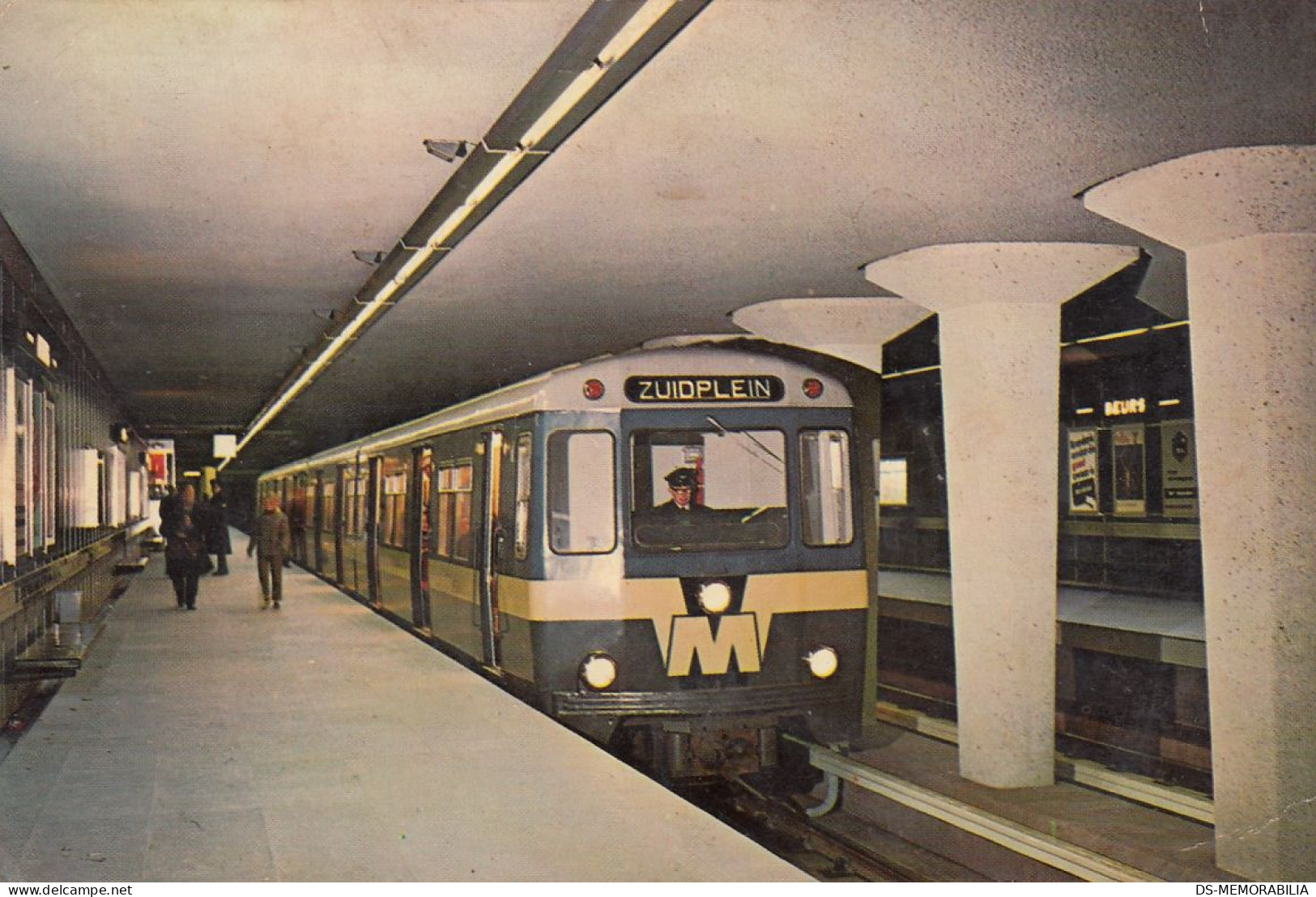 Metro Subway Rotterdam Holland 1968 - Métro