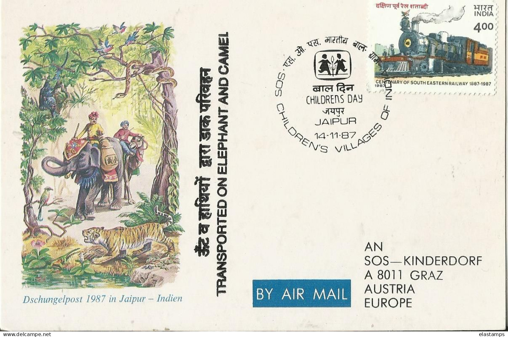 INDIA GS 1987 - Inland Letter Cards
