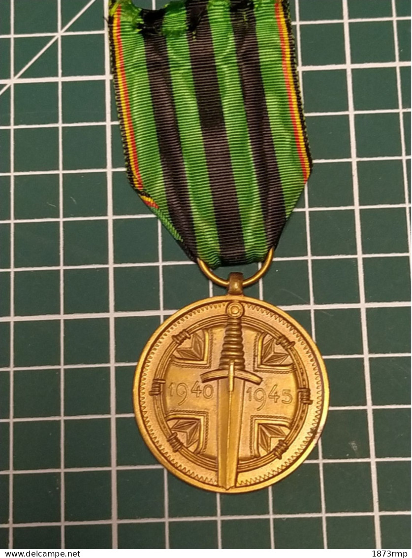 MEDAILLE ASSOCIATION FEDERALE NATIONALE DES ANCIENS PRISONNIERS DE GUERRE 1940.1945, BELGIQUE - Belgio