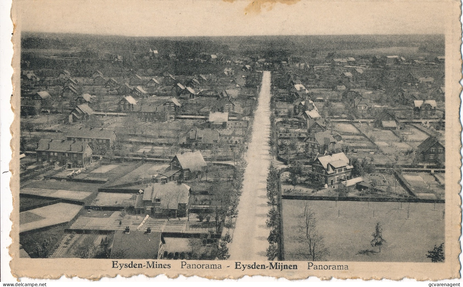 EISDEN MIJNEN  PANORAMA         2 SCANS - Maasmechelen