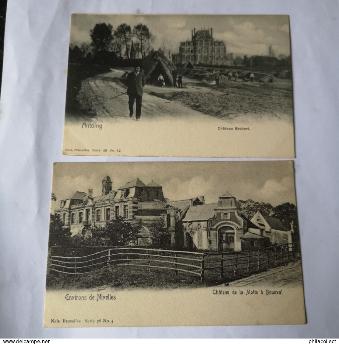 Collectie Belgie - Belgique 43 X Chateau - Kasteel Ca 1900 - Verzamelingen & Kavels