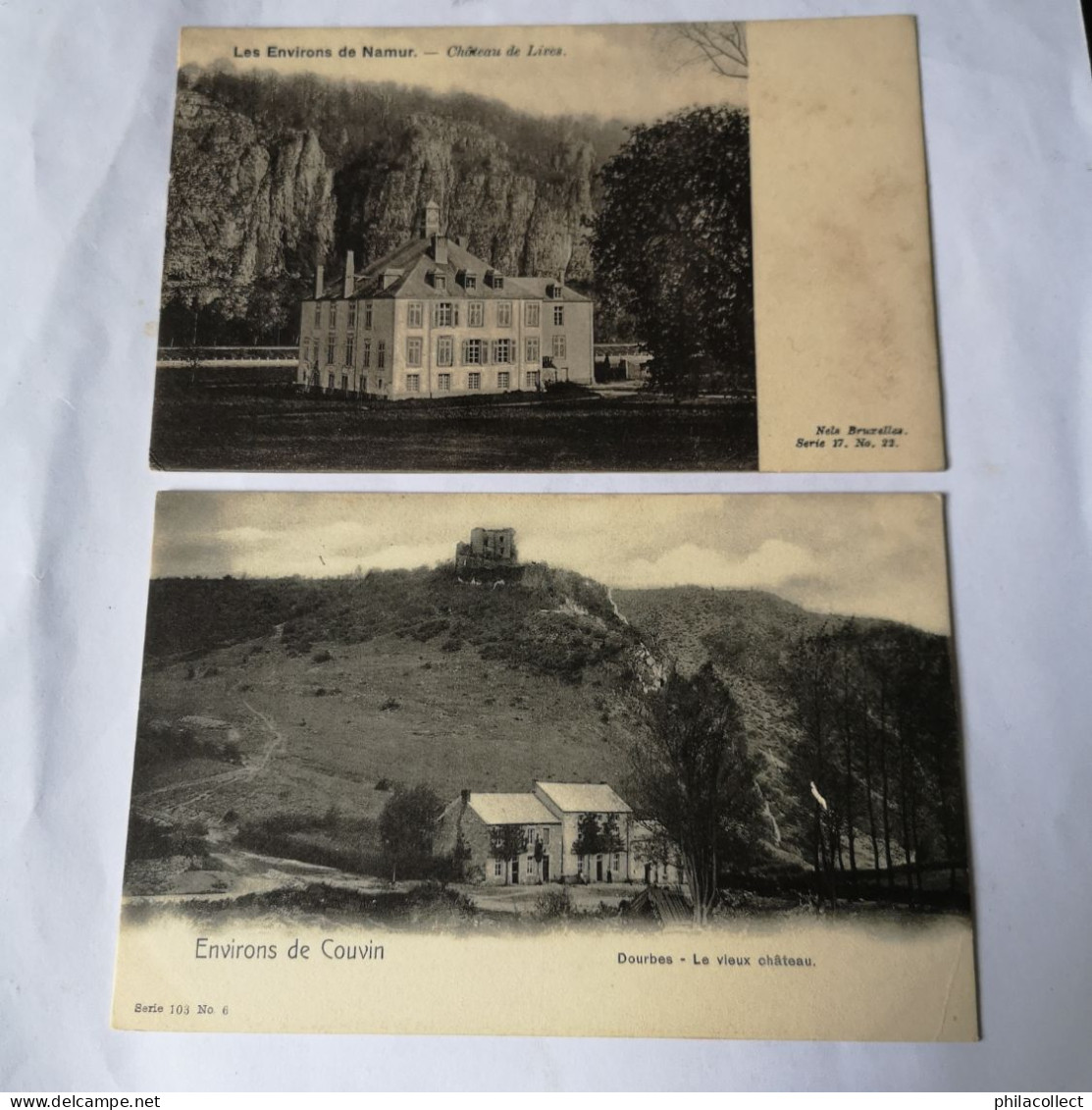 Collectie Belgie - Belgique 43 X Chateau - Kasteel Ca 1900 - Colecciones Y Lotes