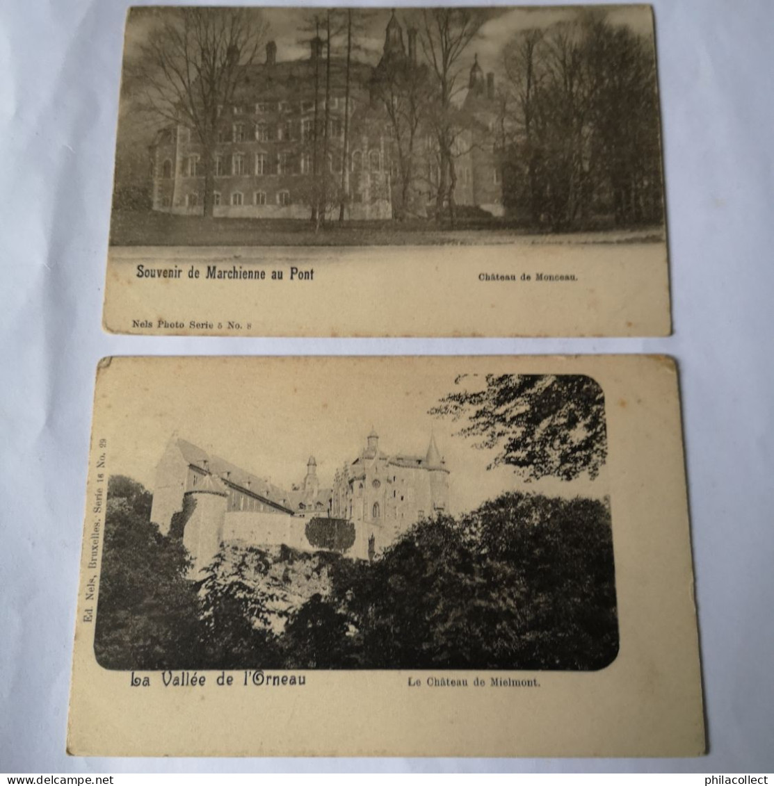 Collectie Belgie - Belgique 43 x Chateau - Kasteel ca 1900