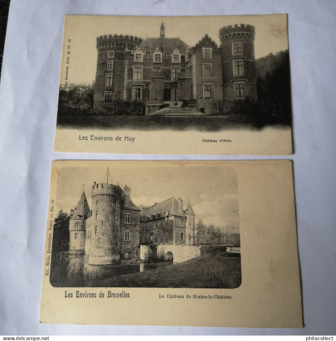 Collectie Belgie - Belgique 43 x Chateau - Kasteel ca 1900