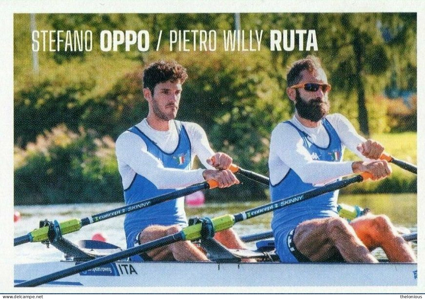 # STEFANO OPPO / PIETRO WILLY RUTA - N. 42 - ESSELUNGA SUPER CHAMPS, TOKYO 2020 - Roeisport