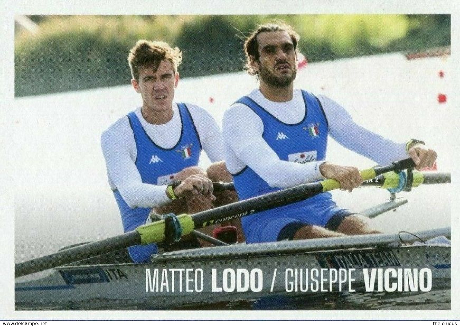 # MATTEO LODO / GIUSEPPE VINICIO - N. 43 - ESSELUNGA SUPER CHAMPS, TOKYO 2020 - Canottaggio