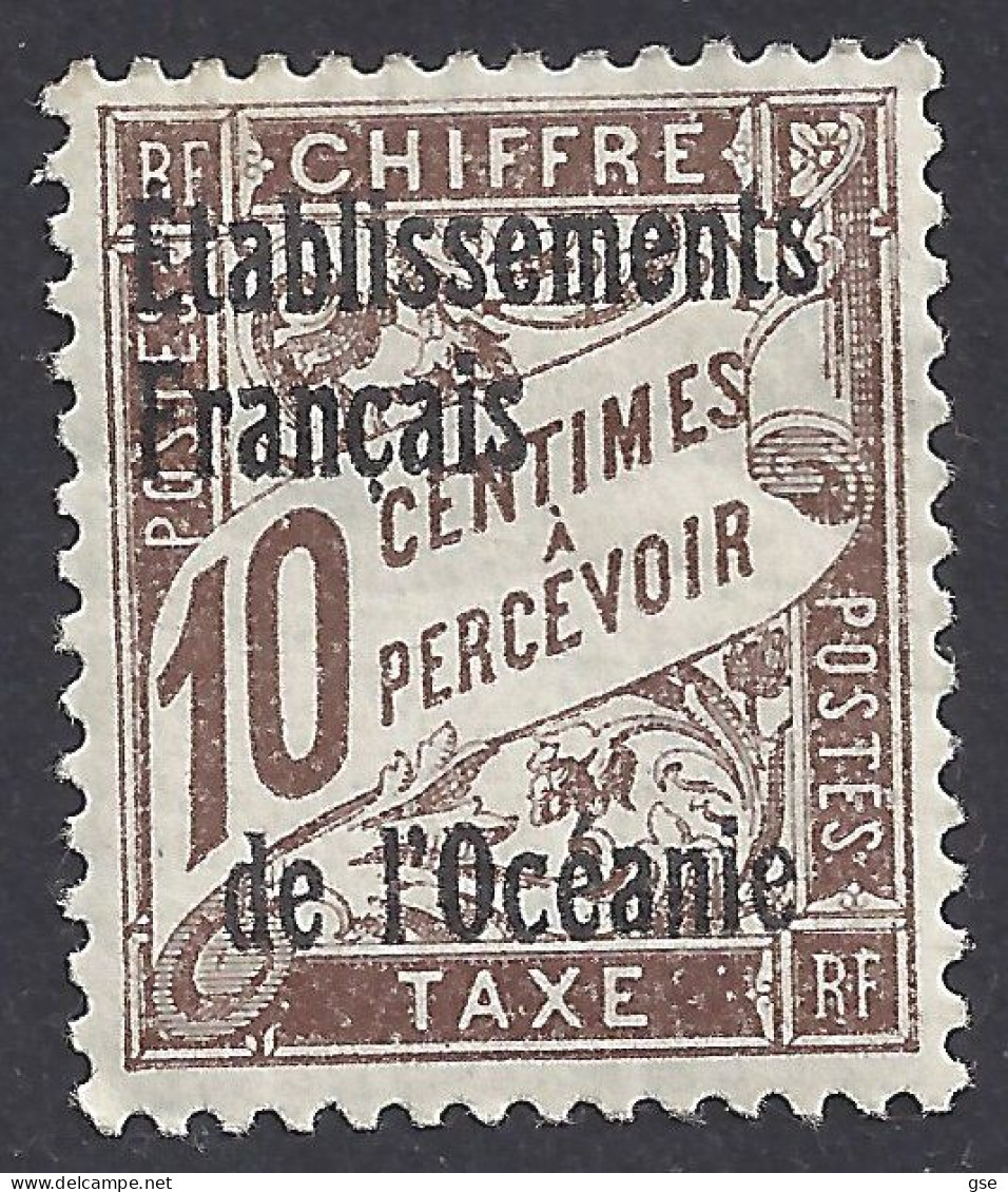 OCEANIA 1926 - Yvert T2* (L) - Tasse | - Segnatasse