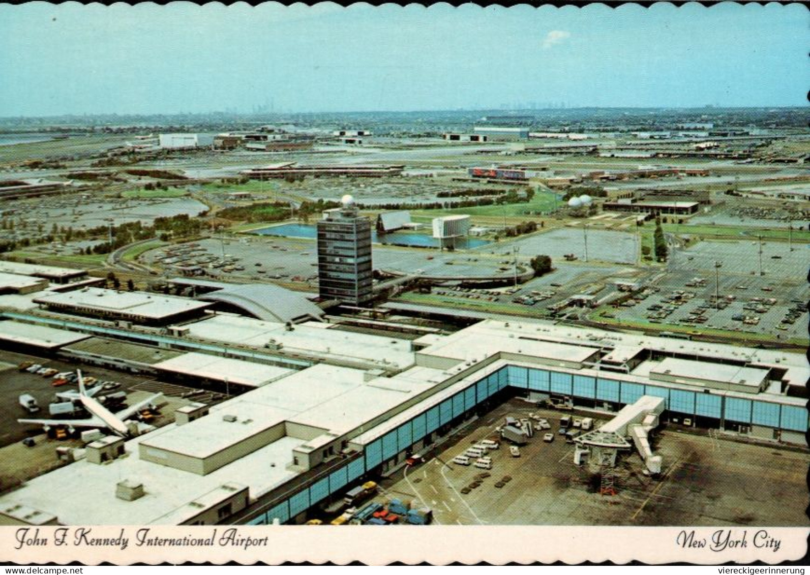 !  Moderne Ansichtskarte JFK Airport New York - Aerodromi