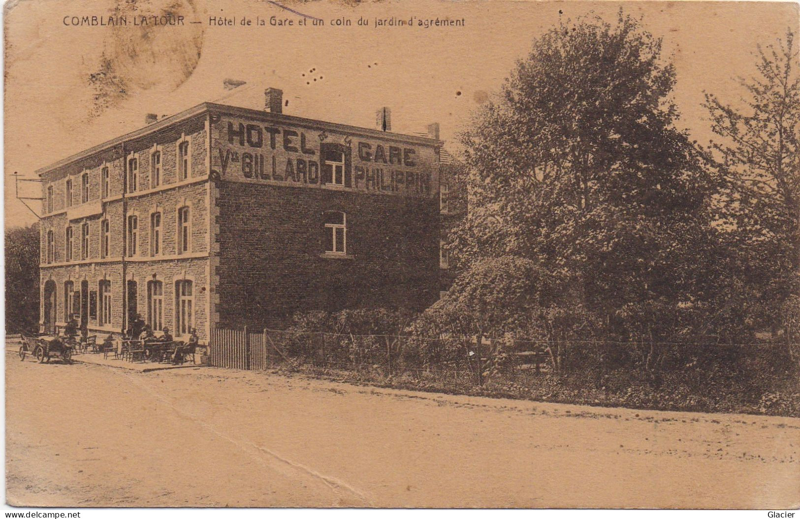 Comblain La Tour - Hôtel De La Gareet Un Coinb Du Jardin D' Agrément - Hamoir