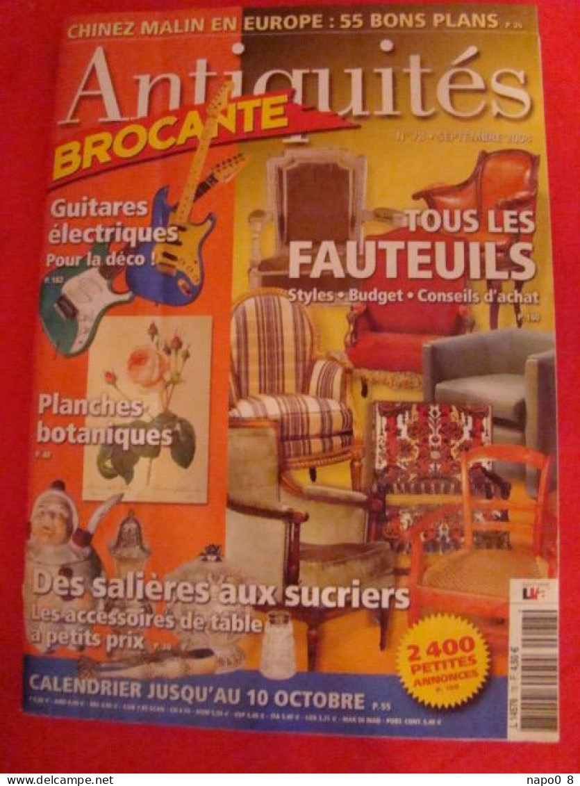 Lot De 36 Numéros Du Magazine "ANTIQUITES  BROCANTE" Du Numéro 73 Au Numéro 108 - Revistas & Catálogos