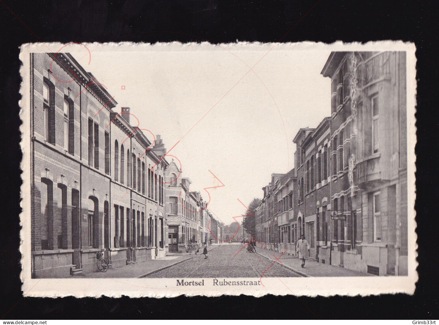 Mortsel - Rubensstraat - Postkaart - Mortsel