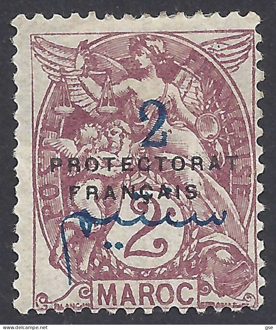 MAROCCO 1914-21 - Yvert 38* (L) - Tasse | - Segnatasse