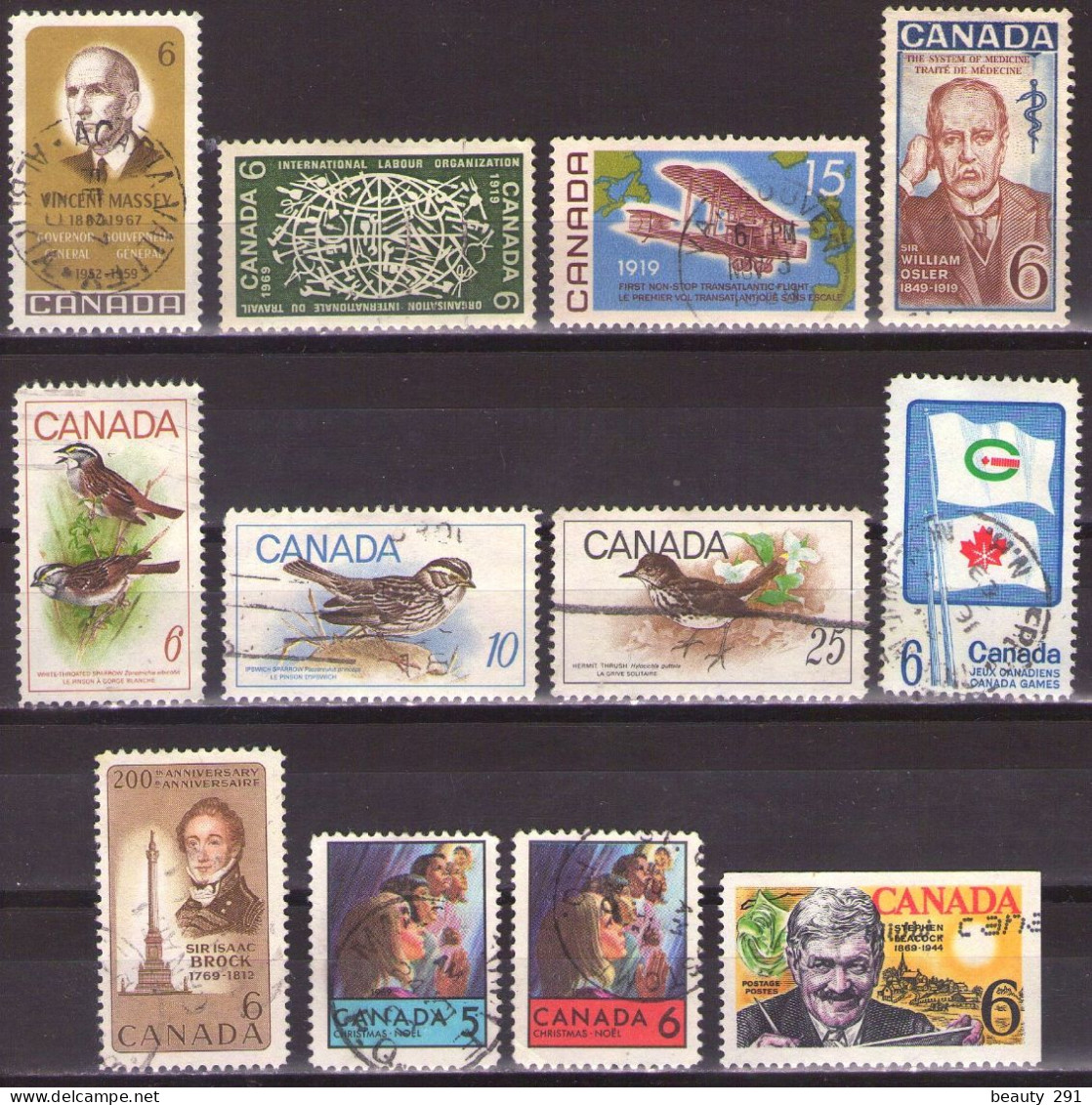 Canada 1969 - ELIZABETH II - LOT - USED - Gebruikt