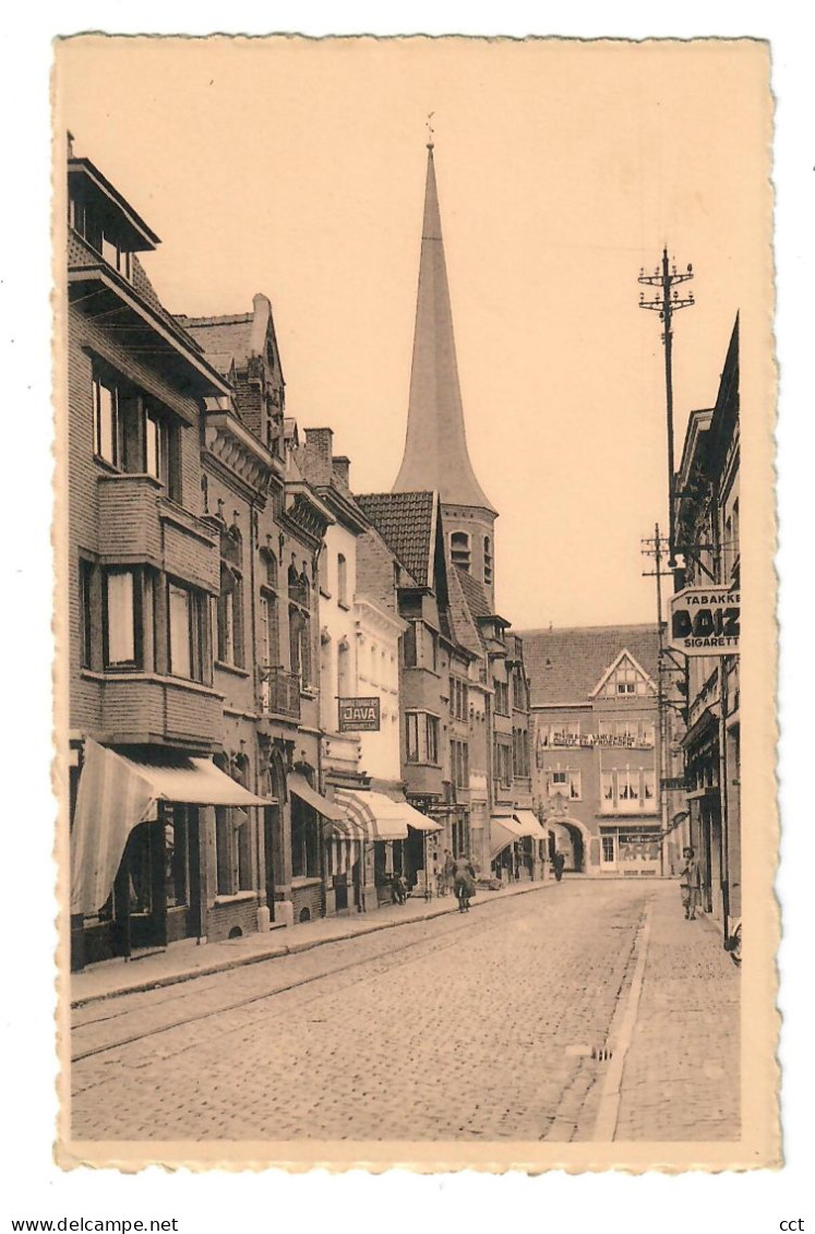 Tielt    Kortrijkstraat Met Stanislaspoort - Tielt