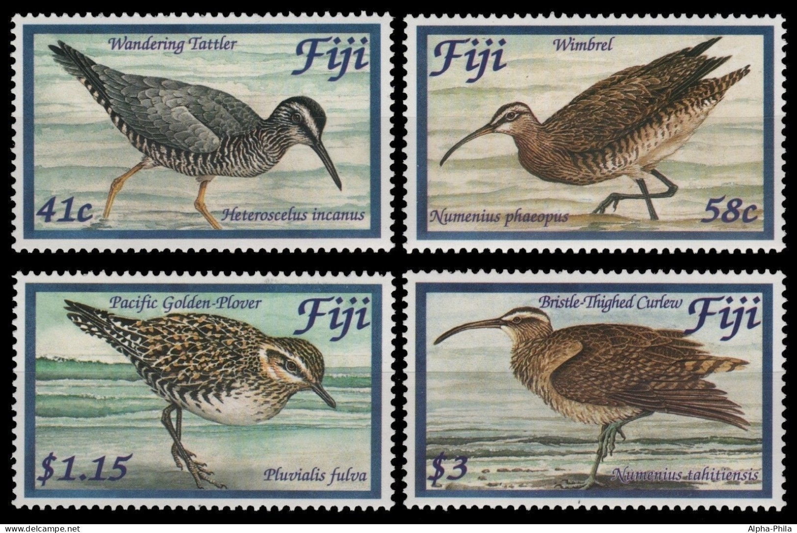 Fidschi 2004 - Mi-Nr. 1071-1074 ** - MNH - Vögel / Birds - Fiji (...-1970)