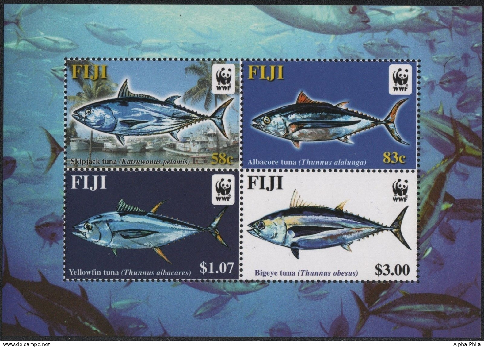 Fidschi 2004 - Mi-Nr. Block 45 I ** - MNH - Fische / Fish - Fiji (...-1970)