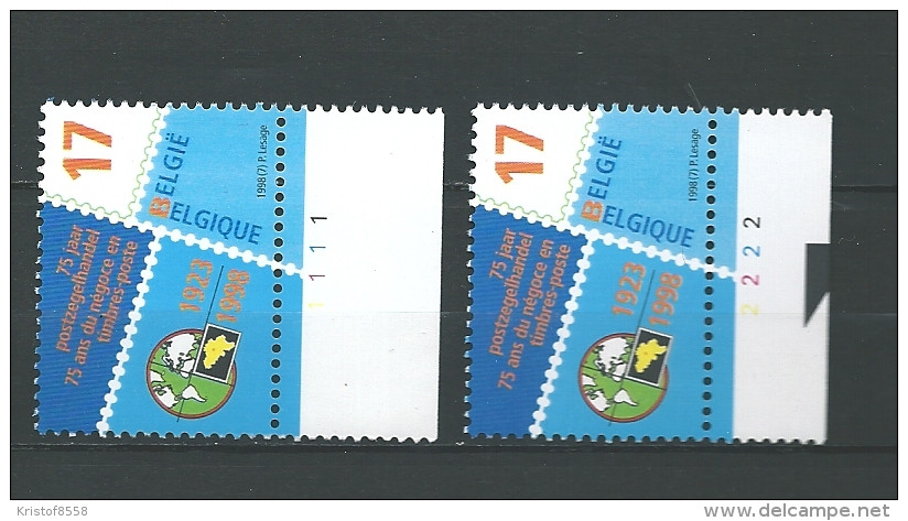 Zegel 2752 ** Postfris Met Plaatnummers 1-2 - 1991-2000