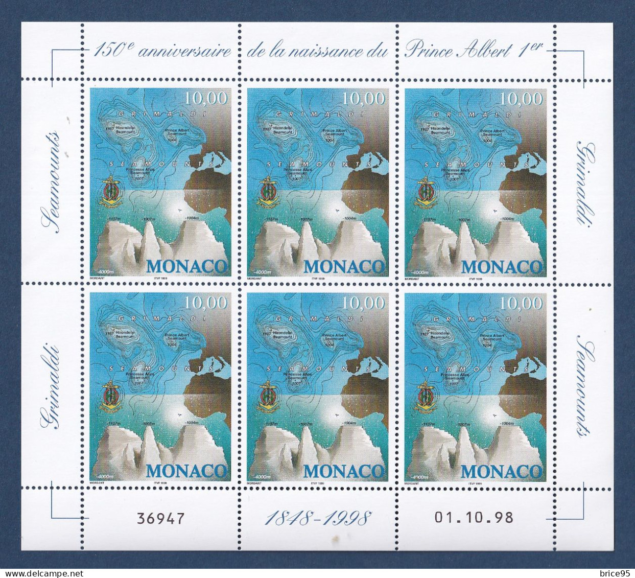 Monaco - YT N° 2181 ** - Neuf Sans Charnière - 1998 - Neufs