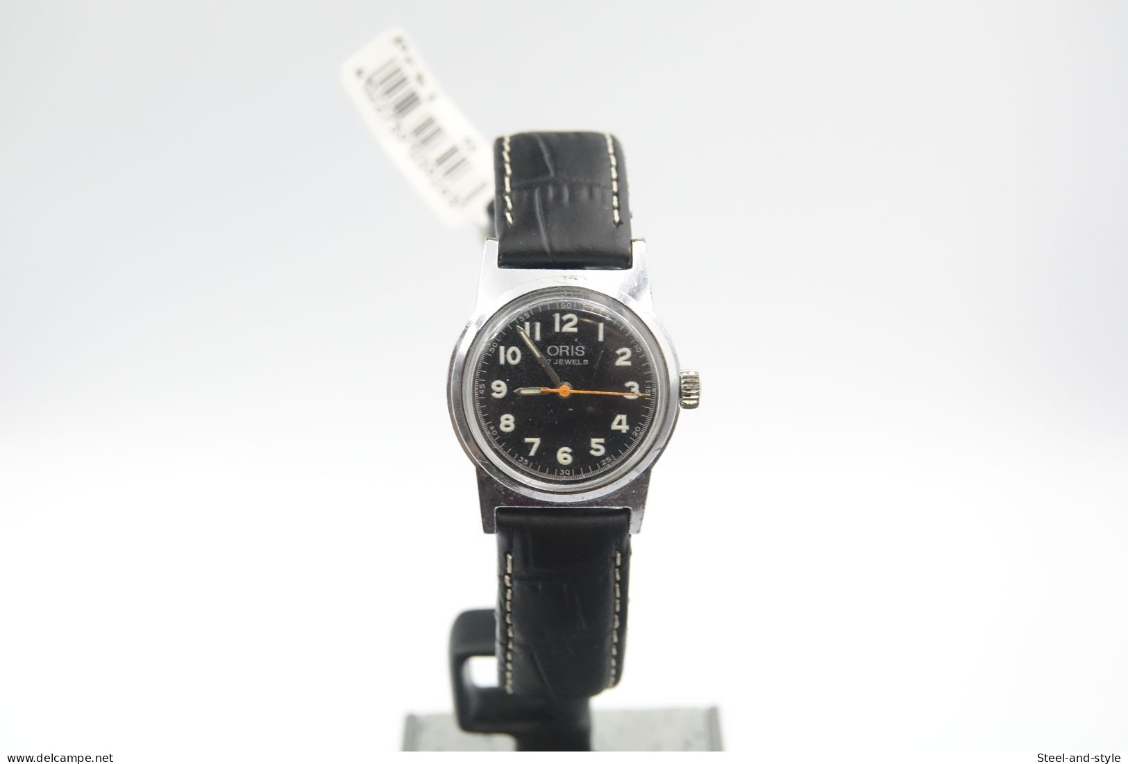 Watches : ORIS MEN MILITARY STYLE - 17 Jewels - Original - Swiss Made - Running - 1950's - Excelent Condition - Watches: Modern