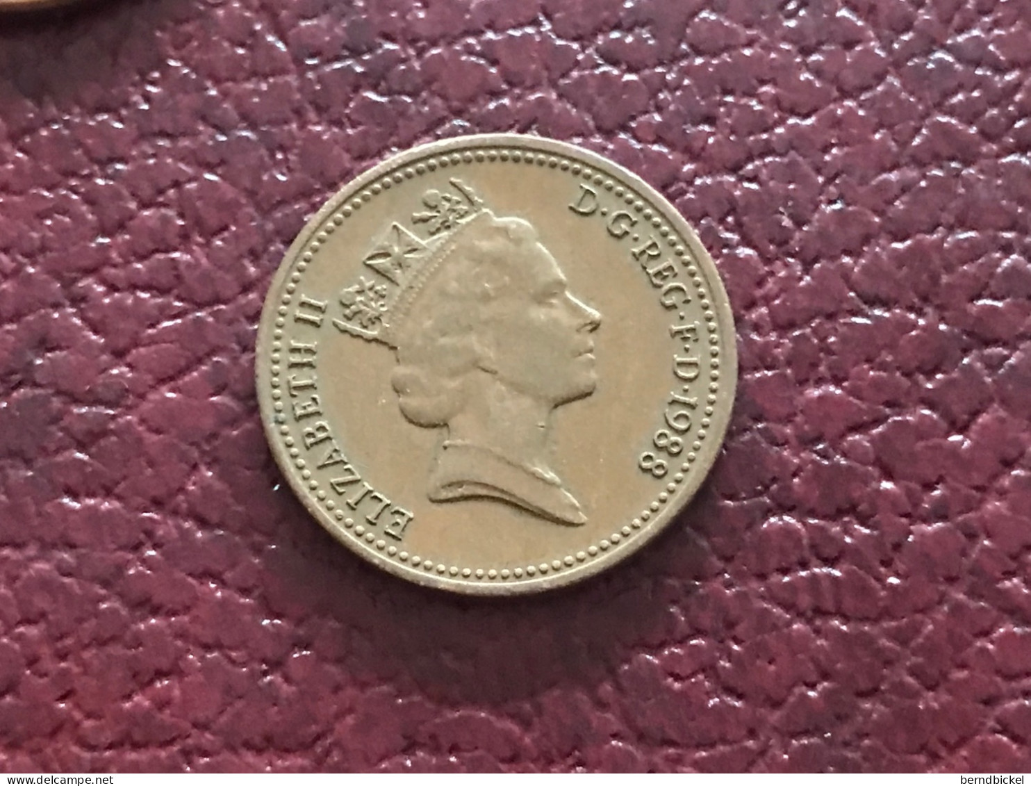 Münze Münzen Umlaufmünze Großbritannien 1 Penny 1988 - 1 Penny & 1 New Penny