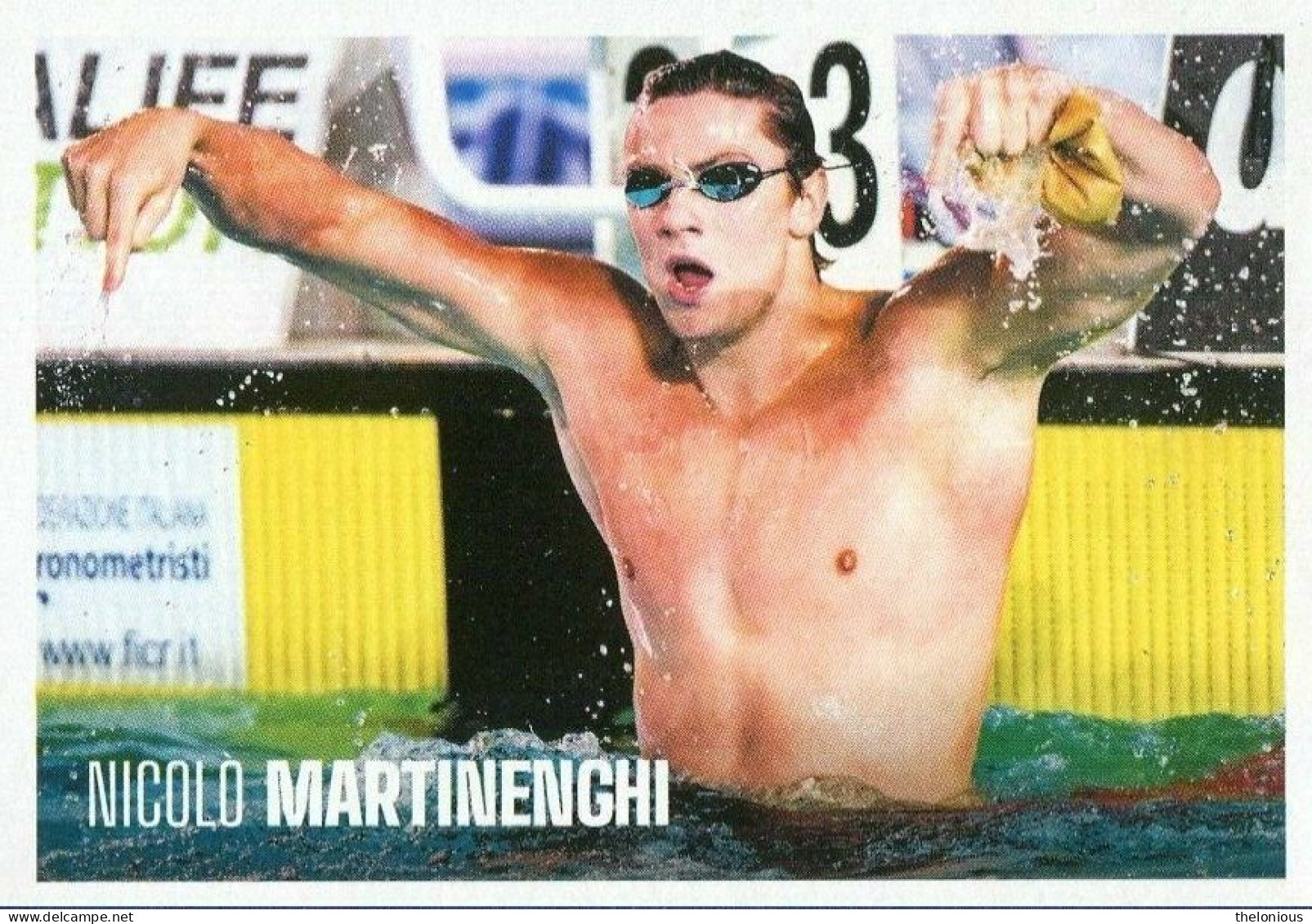 # NICOLO' MARTINENCHI - N. 126 - ESSELUNGA SUPER CHAMPS, TOKYO 2020 - Zwemmen