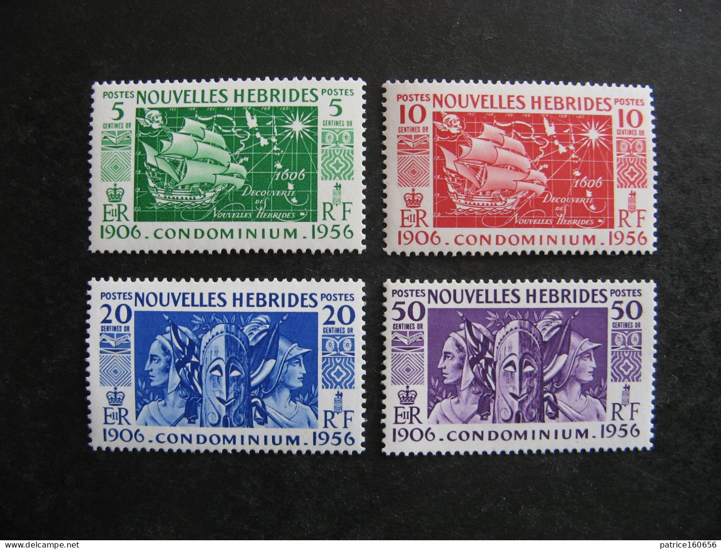 Nouvelles-Hébrides: Série N° 167 Au N° 170, Neufs XX. - Unused Stamps