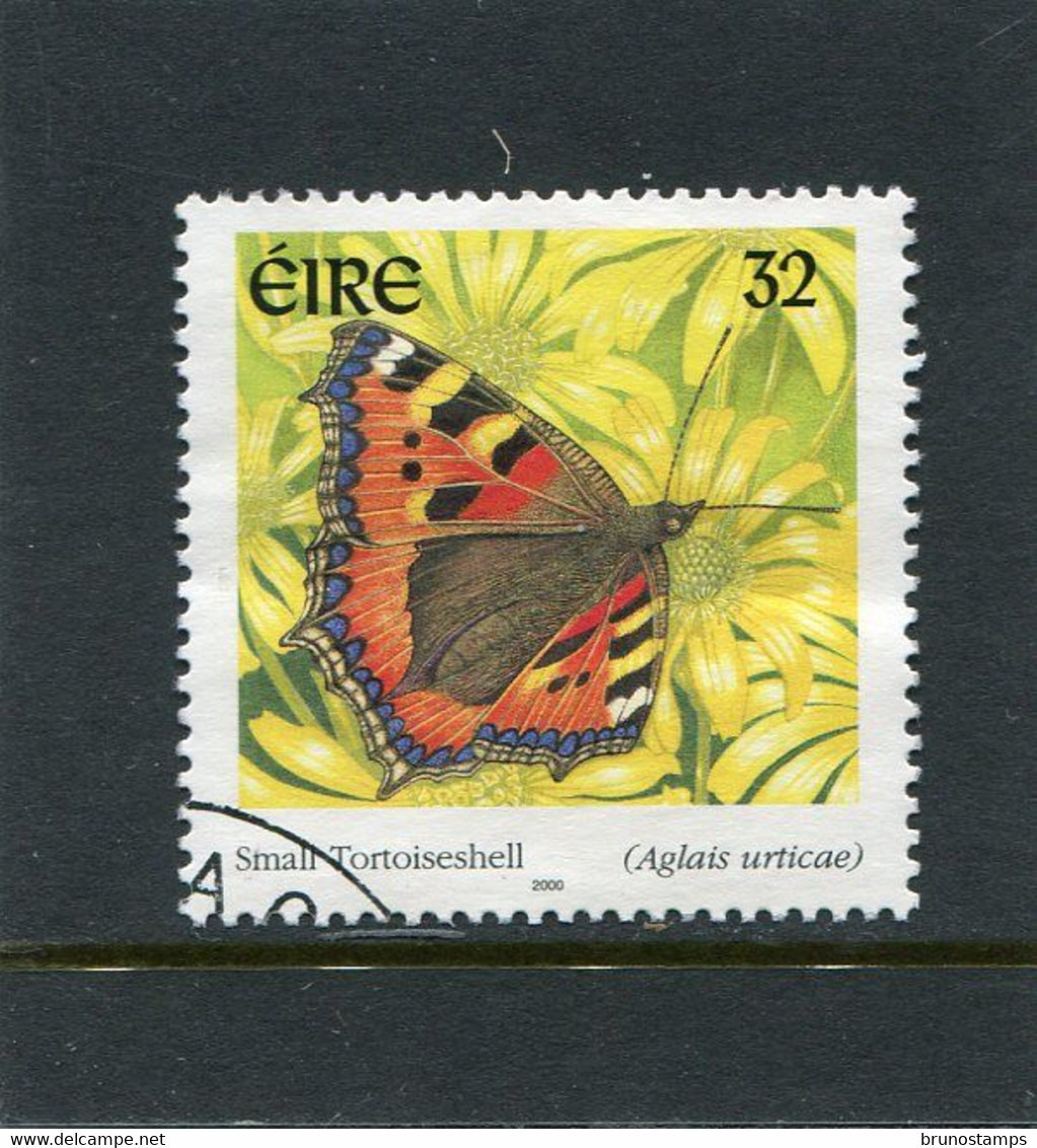 IRELAND/EIRE - 2000   32p  BUTTERFLIES   FINE USED - Gebruikt