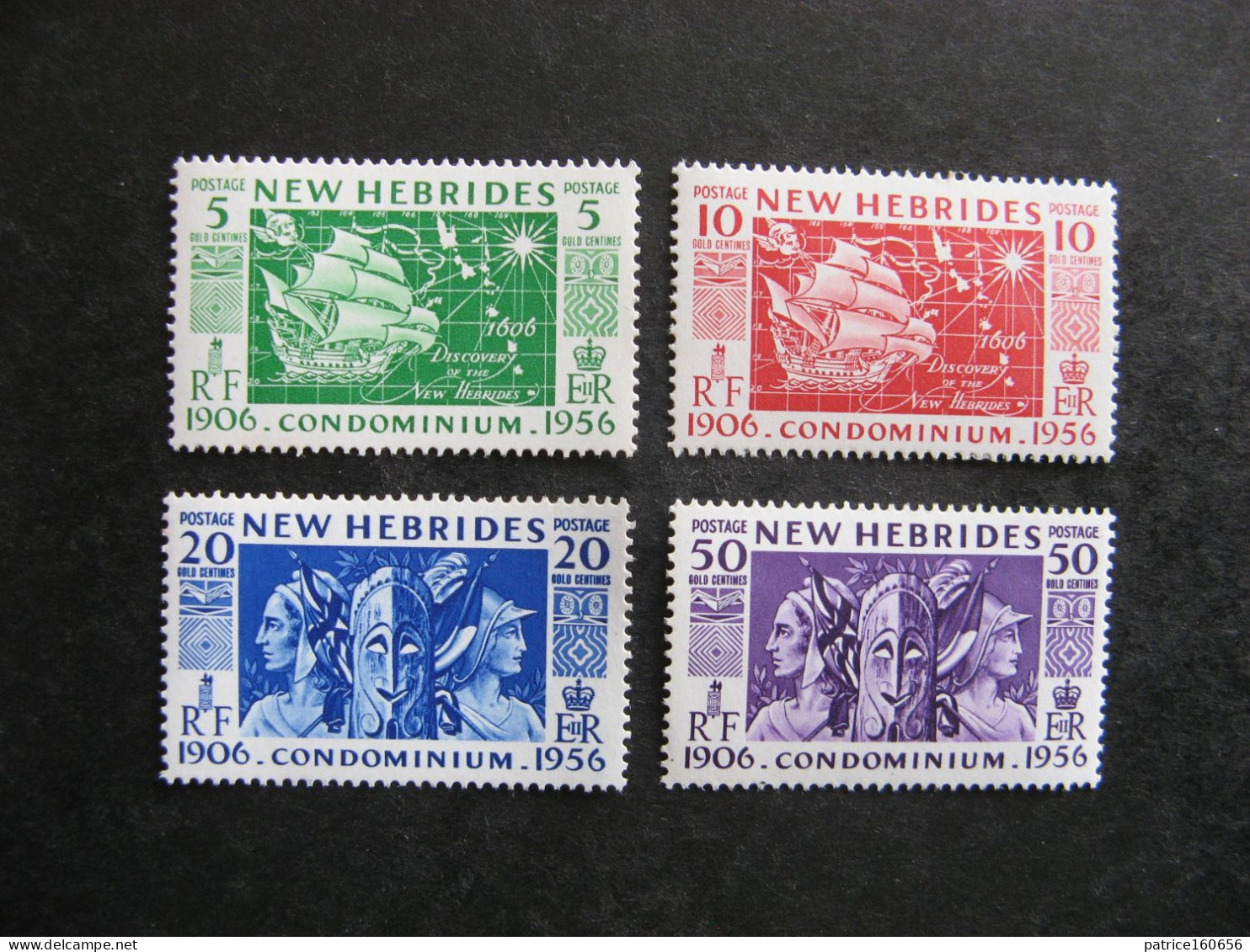 Nouvelles-Hébrides: TB Série N° 171 Au N° 174, Neufs XX. - Unused Stamps