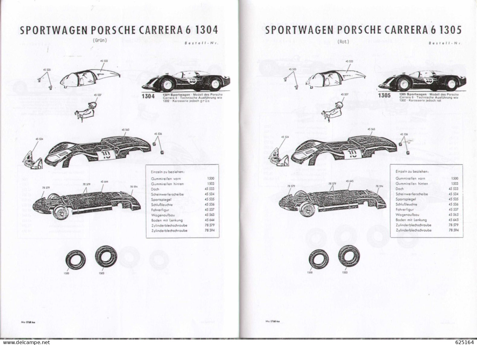 Catalogue Märklin Sprint 1982 - Typologie - Maßstab 1:32 Formel-Rennwagen - Allemand