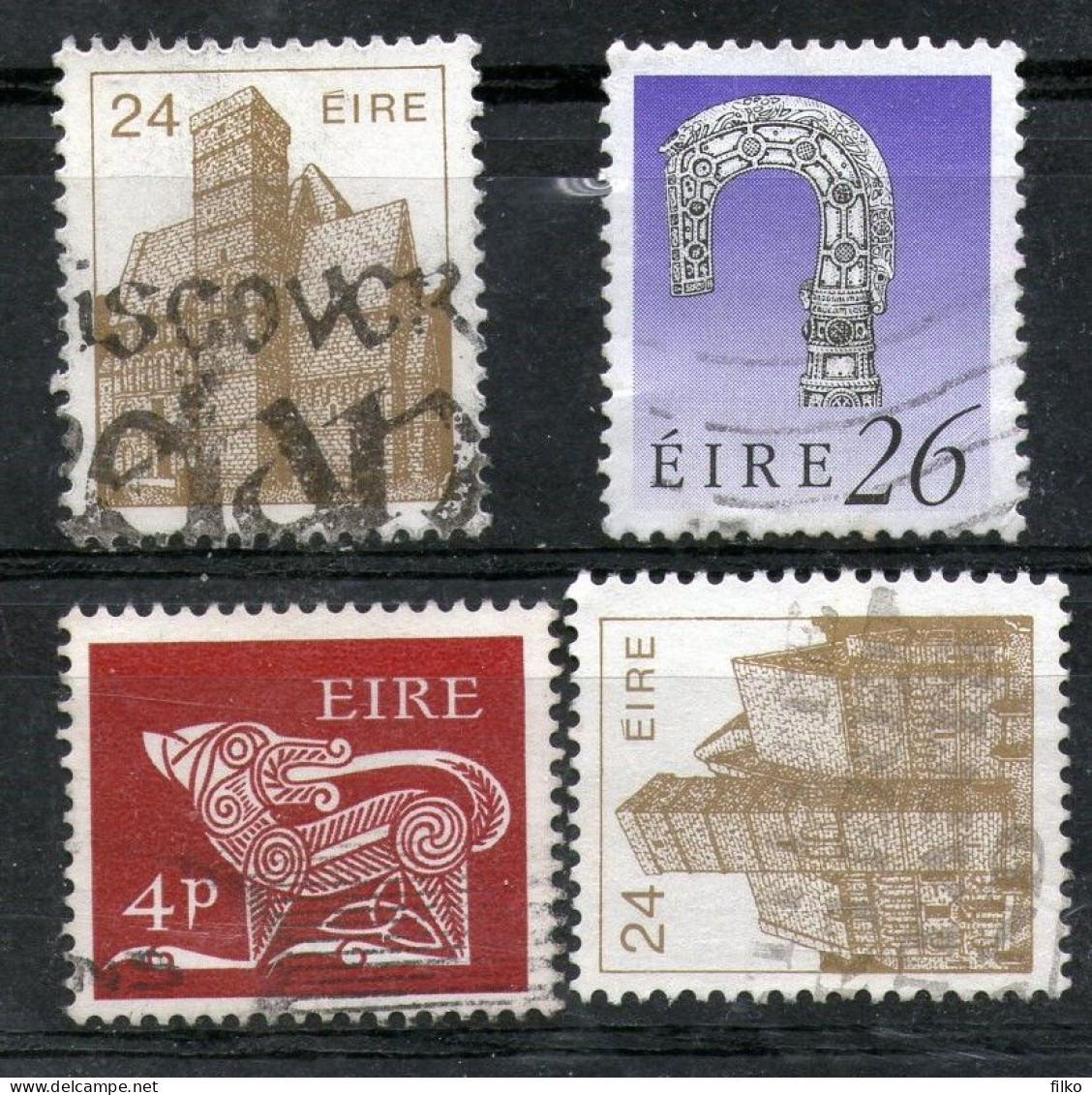 Ireland,1968,1985,1990,lot Of 4x Used As Scan - Gebraucht