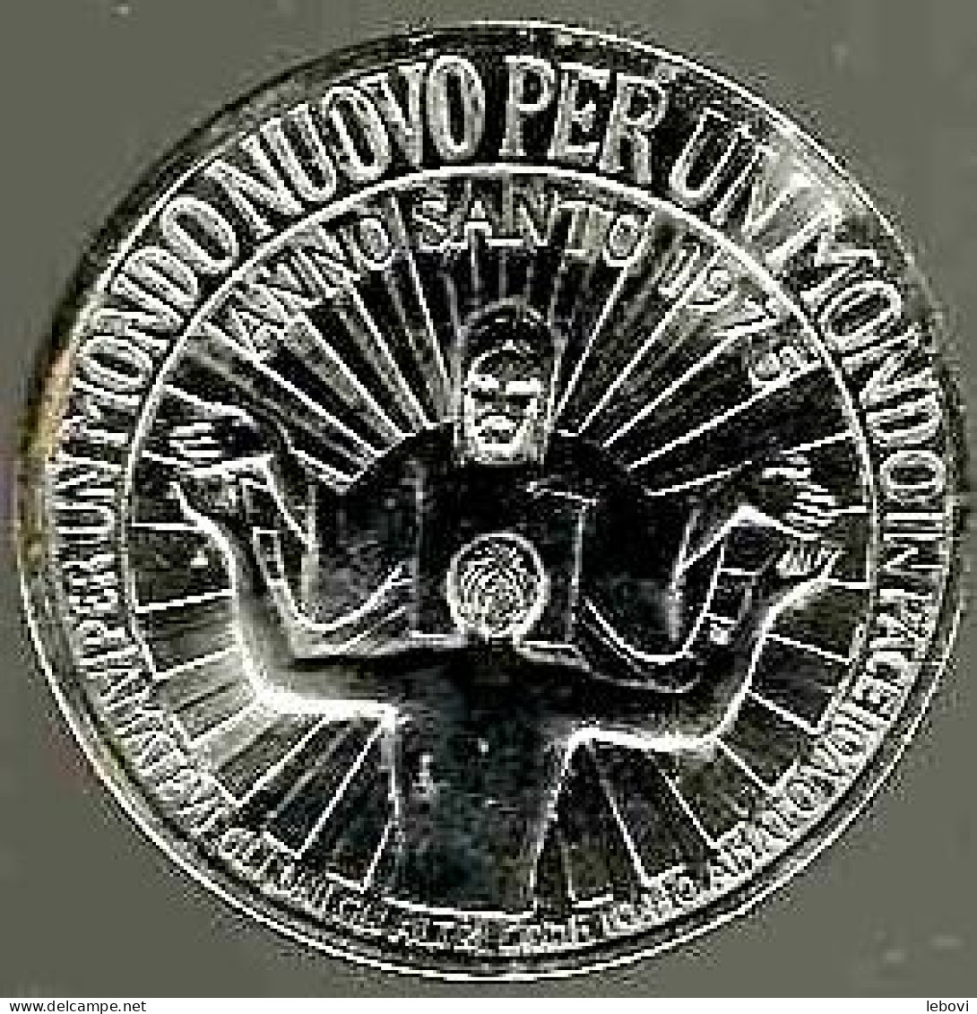 Médaille 1975 Année Saine AVERS : « RINNOVAMENTO E RECONCILIAZIONE»  REVERS : «PER UN MONDO NUEVO PER UN MONDO IN PACE " - Autres & Non Classés