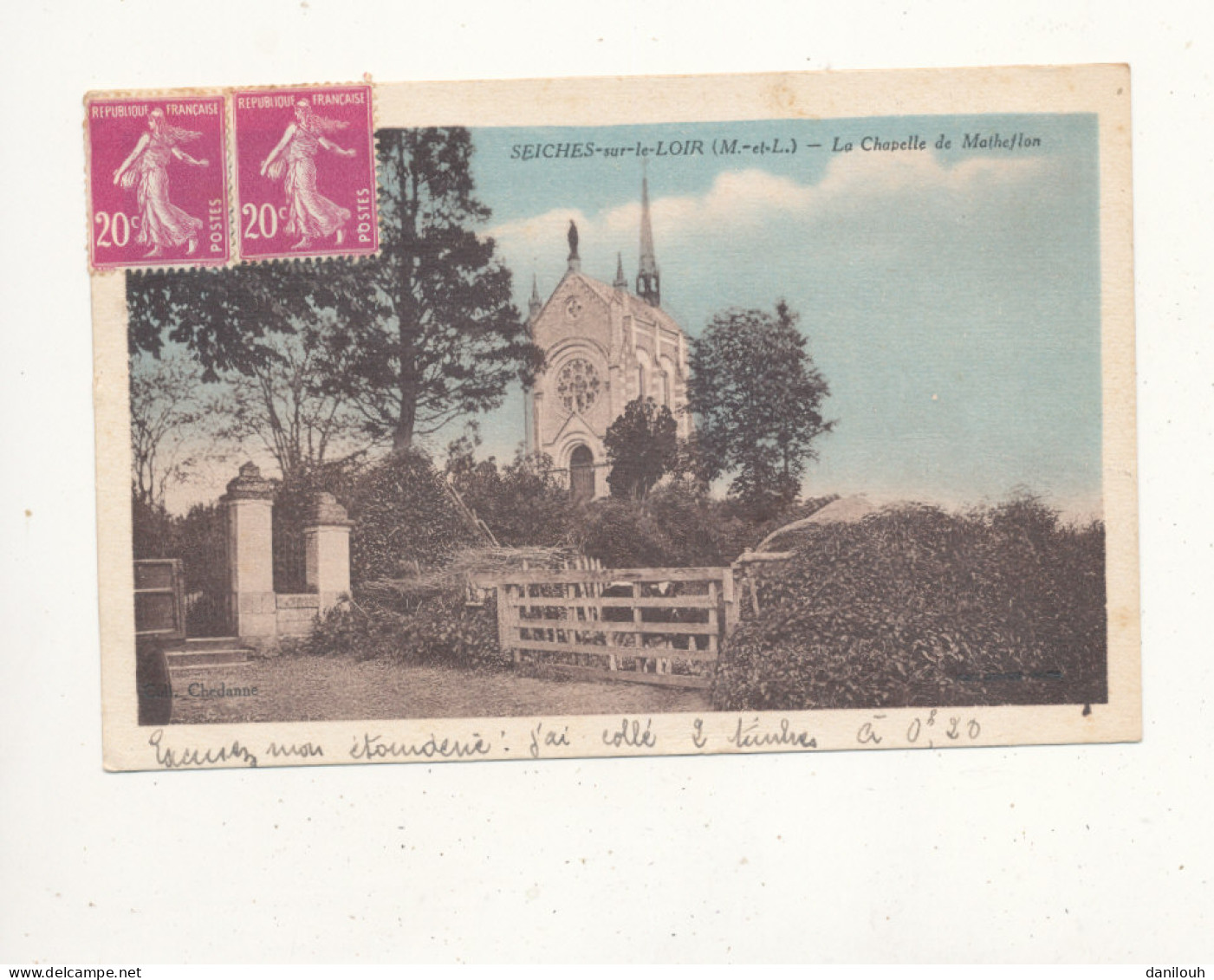 49 // SEICHES SUR LOIR    La Chapelle De Matheflon - Seiches Sur Le Loir