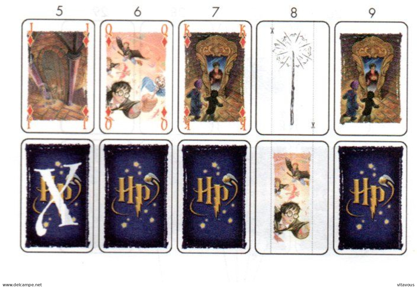 HARRY POTTER Jeu De 54 Cartes LUXE  - Playing Cards - 54 Cartes