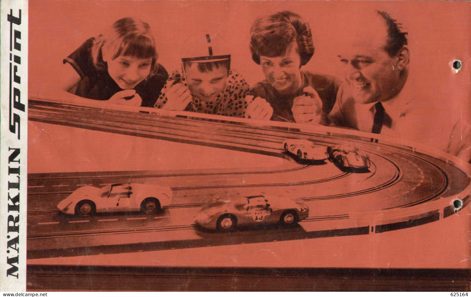 Catalogue Märklin Sprint 1966 - Maßstab 1:32 Die Schnelle Autorennbahn 0750 - Duits