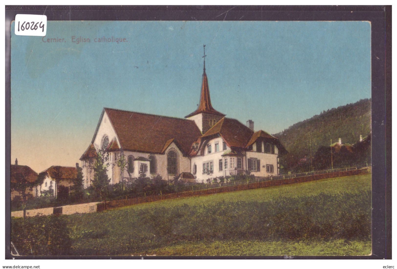 CERNIER - EGLISE CATHOLIQUE - TB - Cernier