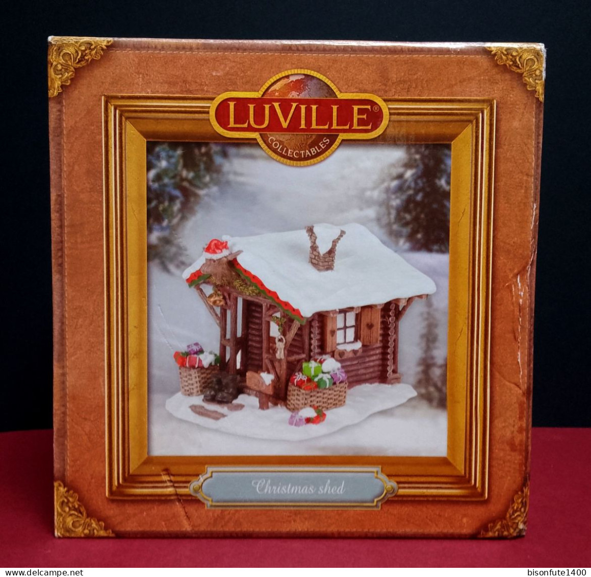 Collection LUVILLE : Sujet de décoration pour créer un décor de Noël au pied du sapin ( Voir photos et descriptif )