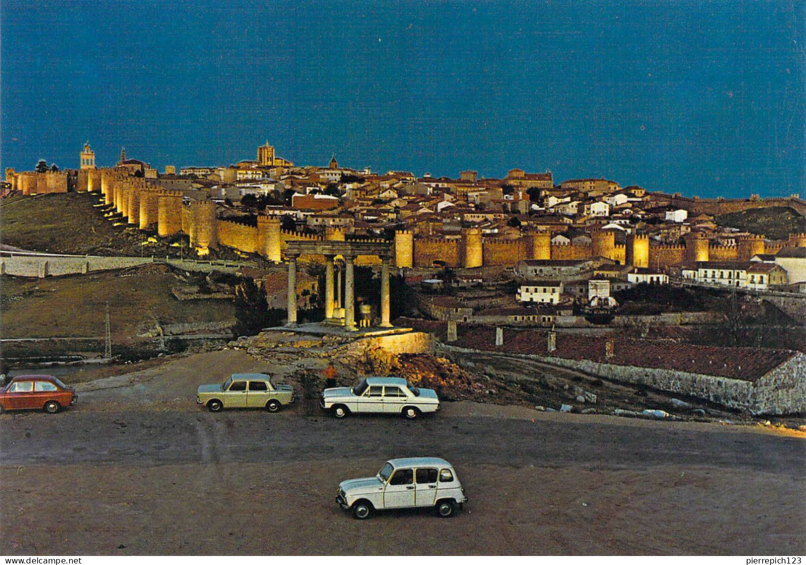 Avila - Vue Nocturne - Ávila