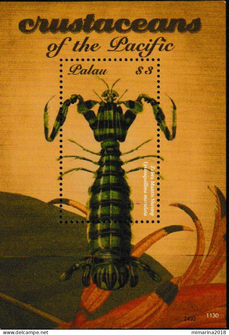 PALAU  2011  MNH  "CRUSTACEOS" - Crustaceans