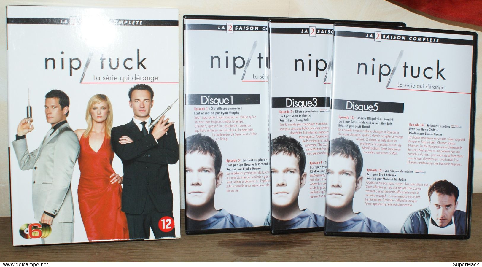 Série TV NIP TUCK Saison 2 En 6 DVD - Serie E Programmi TV