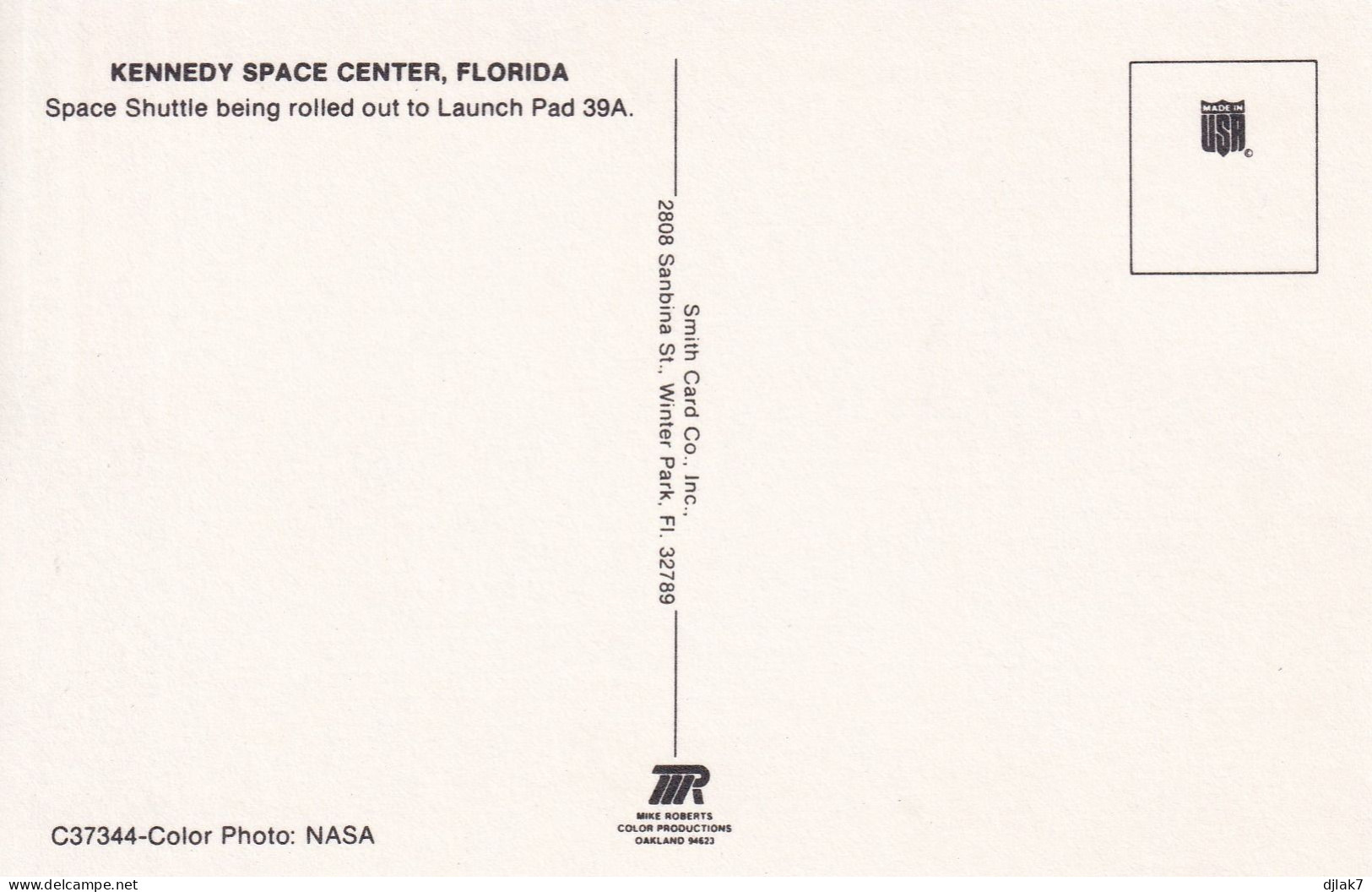 Centre Spatial Kennedy En Floride Navette Spatiale En Cours De Déploiement Sur La Rampe De Lancement 39A - Espace