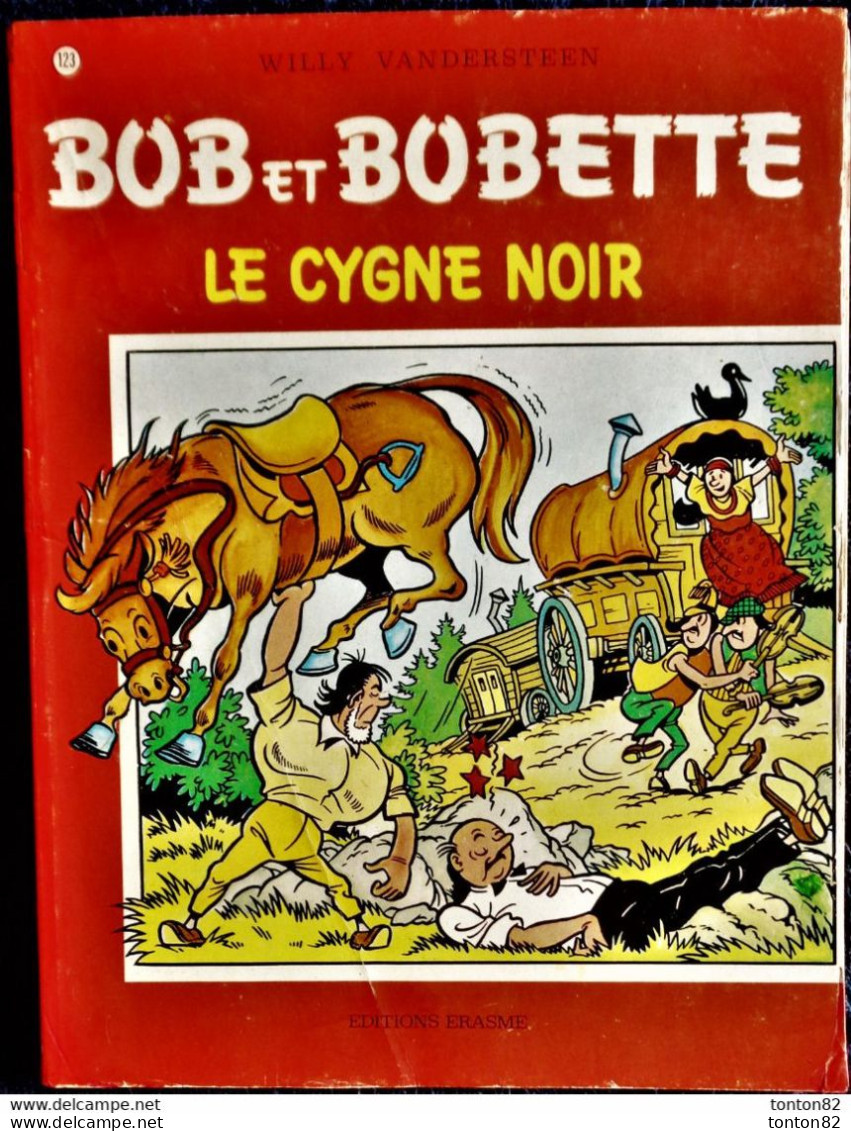 Willy  Vandersteen - BOB Et BOBETTE N° 123 - " Le Cygne Noir  " - Éditions Erasme  . - Suske En Wiske