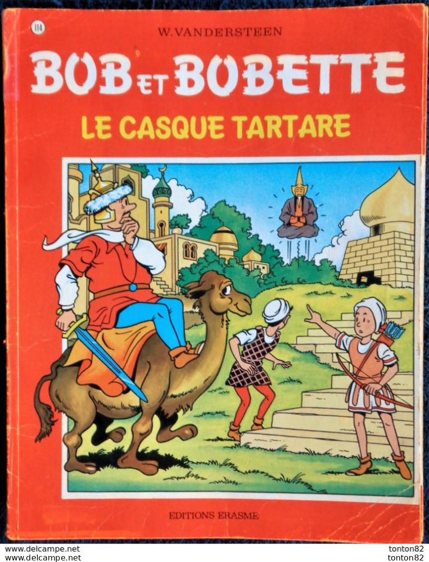 Willy  Vandersteen - BOB Et BOBETTE N° 114 - " Le Casque Tartare  " - Éditions Erasme  . - Suske En Wiske