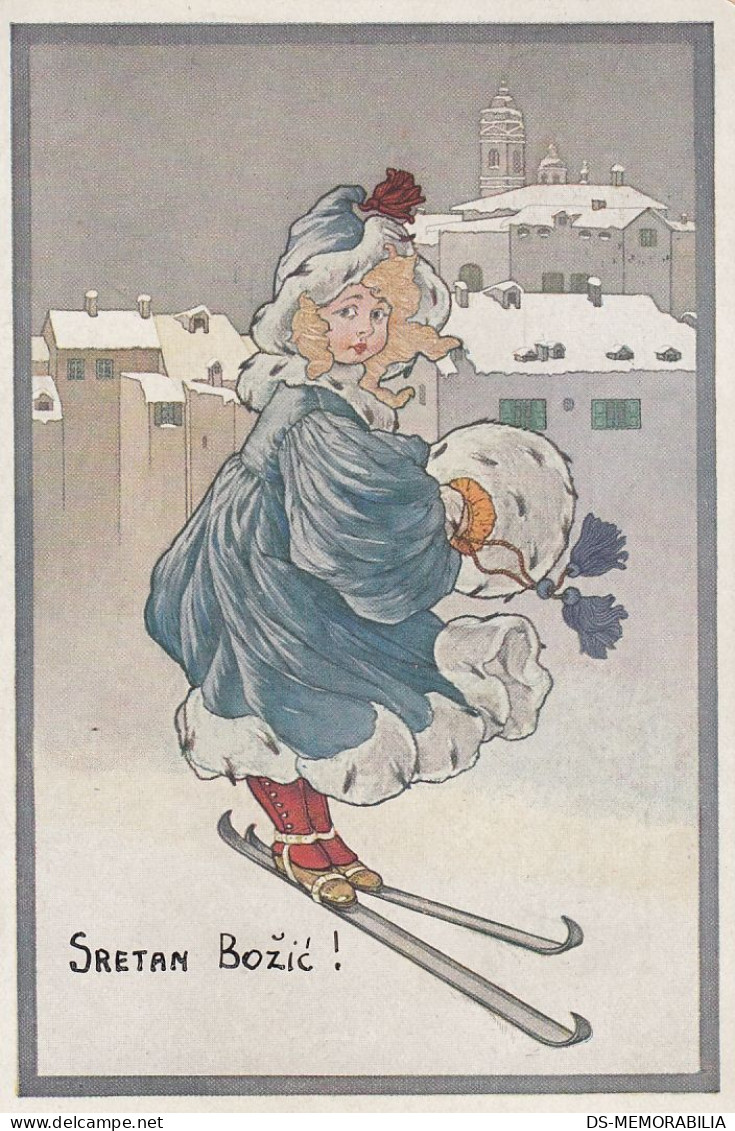 Bottaro - Winter , Ski 1924 - Bottaro