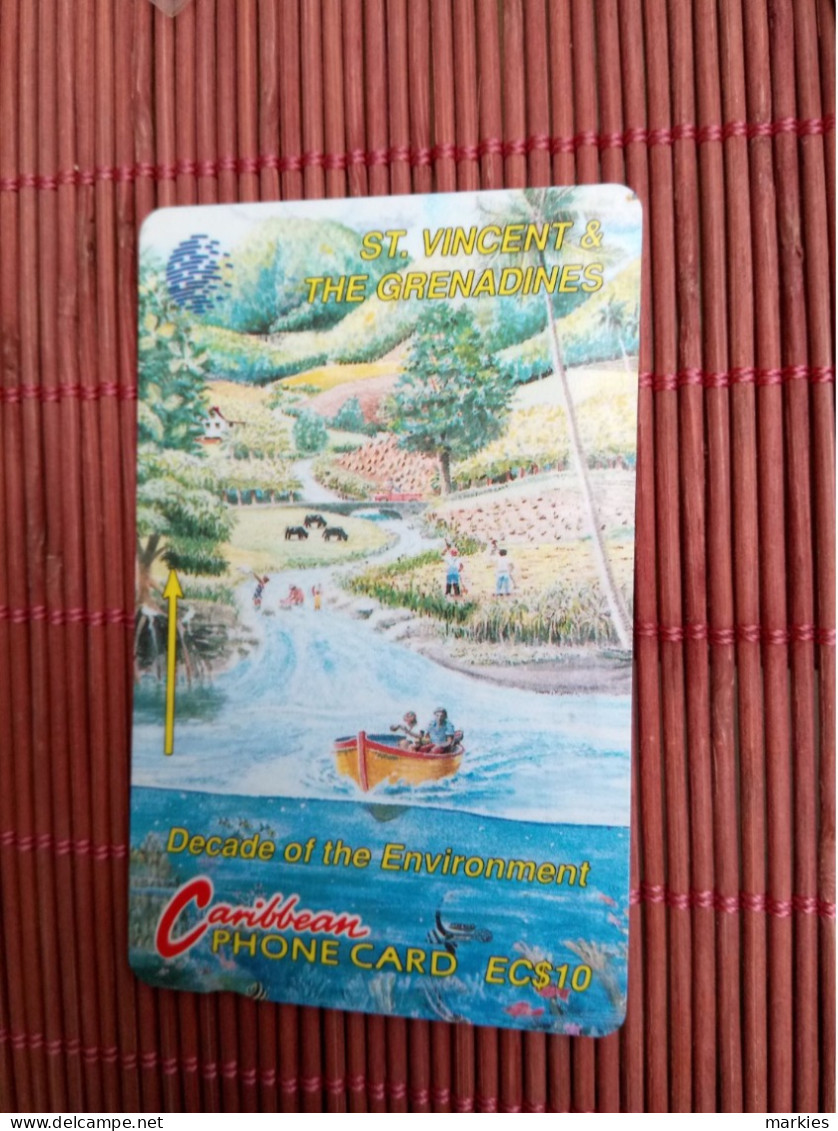 PhonecardSt Vincent Control  11CSVAd  Used Rare - Saint-Vincent-et-les-Grenadines