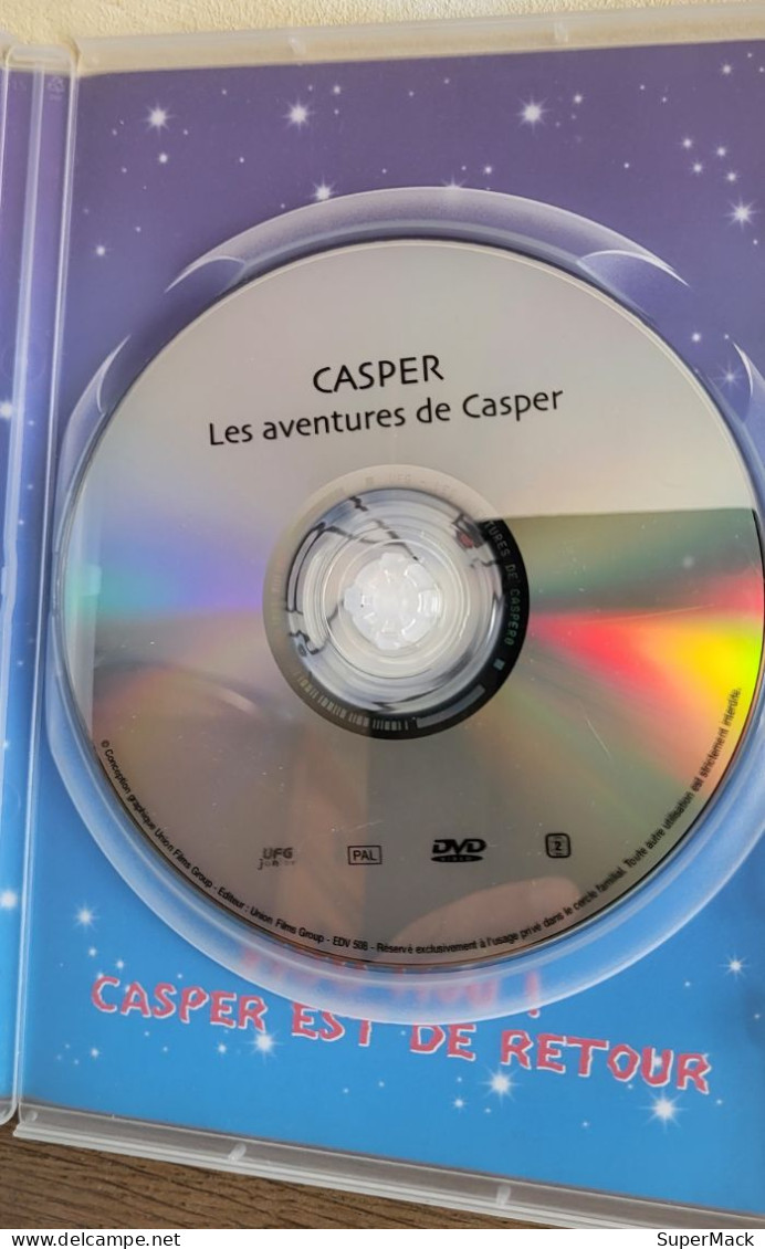 DVD Casper, Les Aventures De Casper - Cartoons