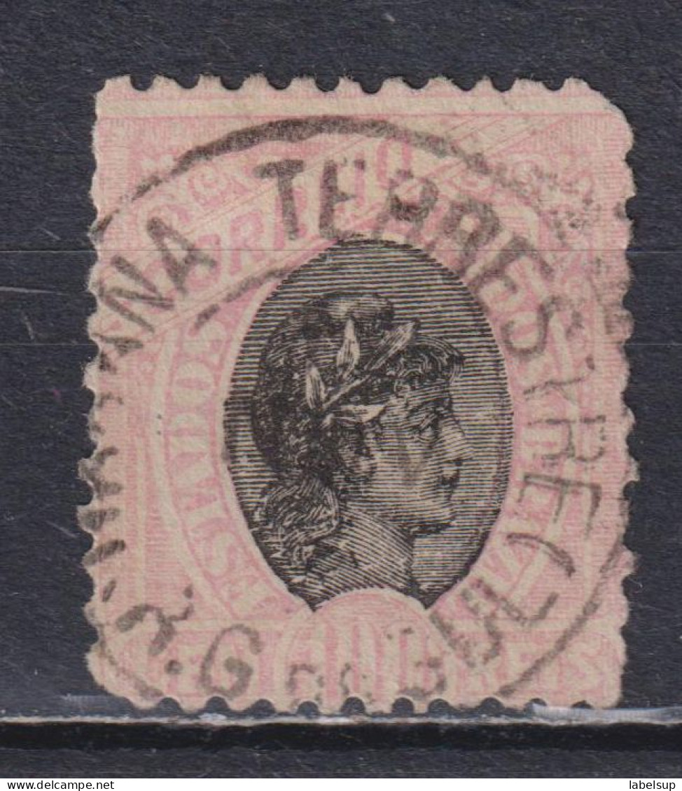 Timbre Oblitéré Du Brésil De 1897 N°15 - Gebruikt