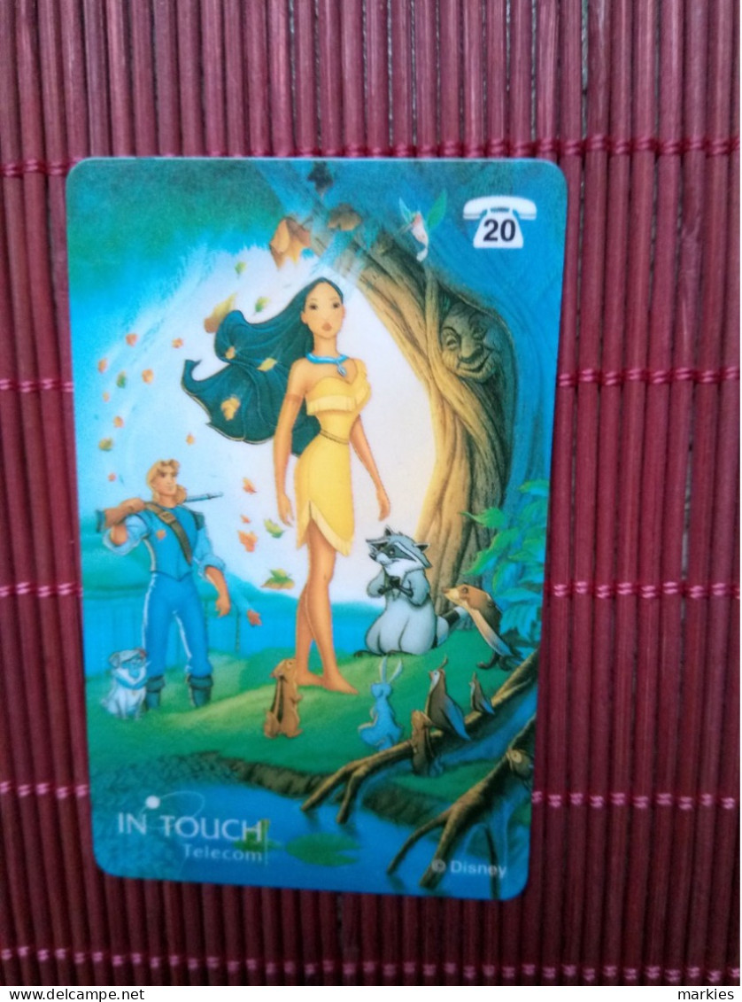 Phonecard Disney Used Rare - Disney