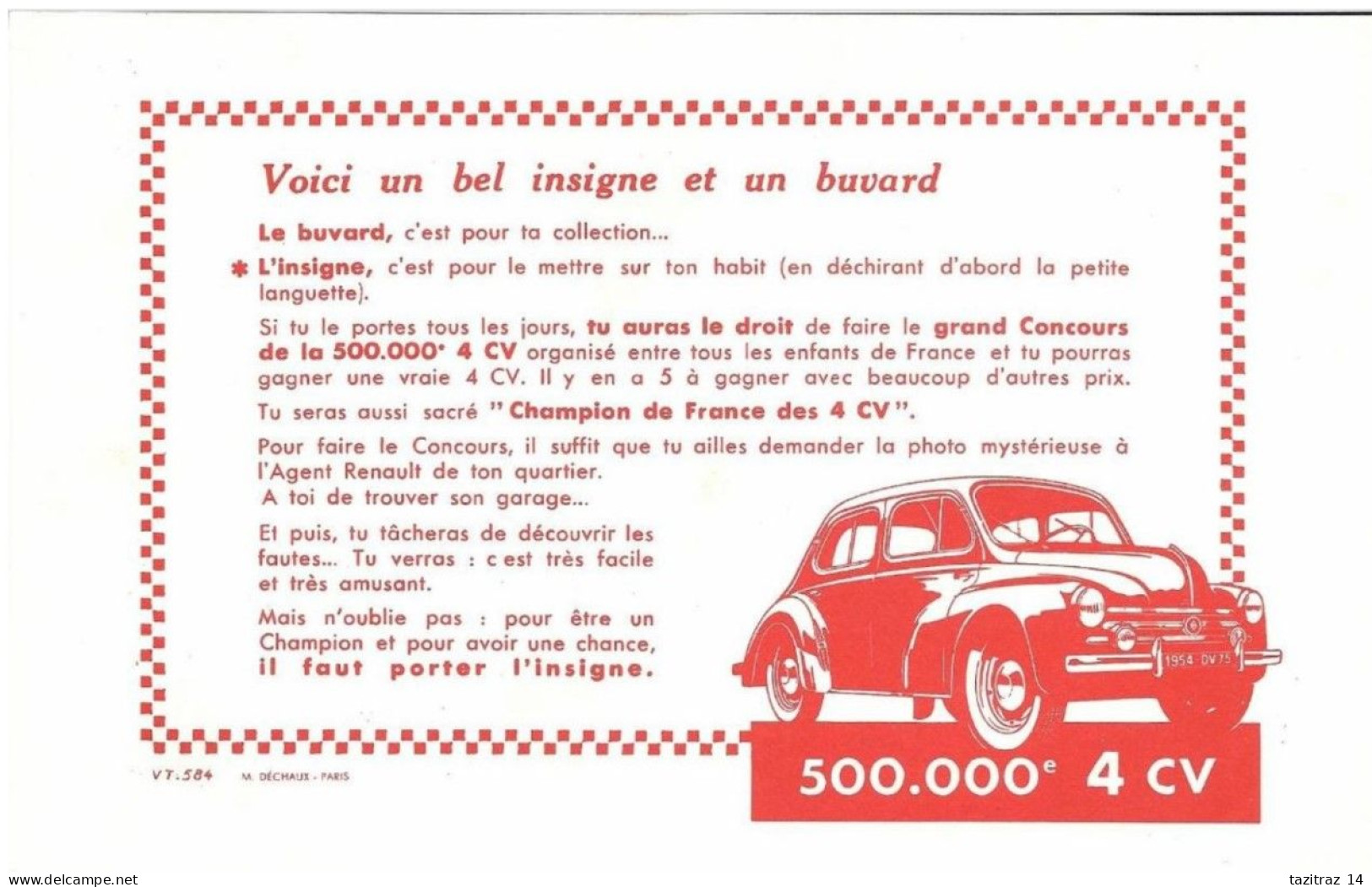 500 000é 4 CV - Automobile