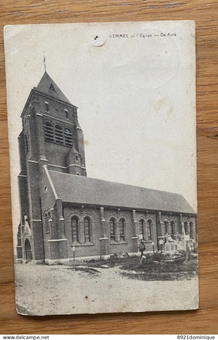 Kemmel, L'église - De Kerk (Heuvelland) - Edit. Depuydt Serruys - 1931 - Heuvelland