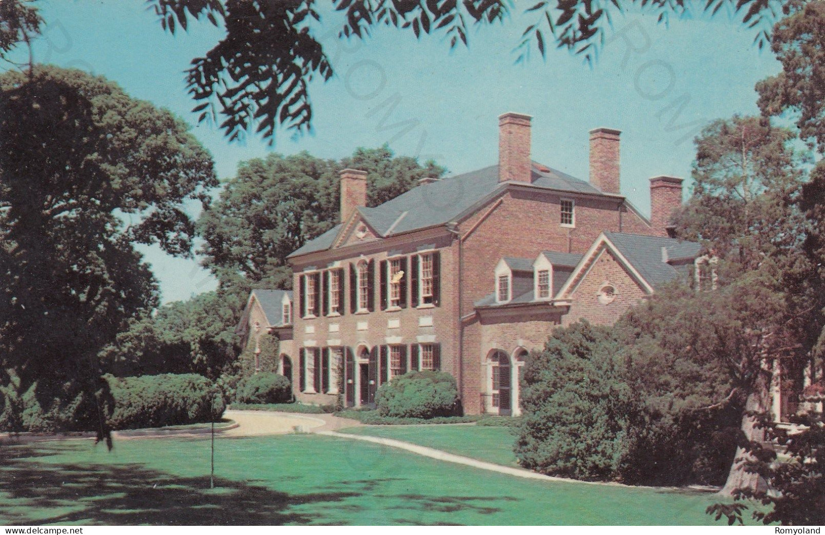 CARTOLINA  ALEXANDRIA,VIRGINIA,STATI UNITI-WOODLAWN MANSION,MOUNT VERNON-NON VIAGGIATA - Alexandria